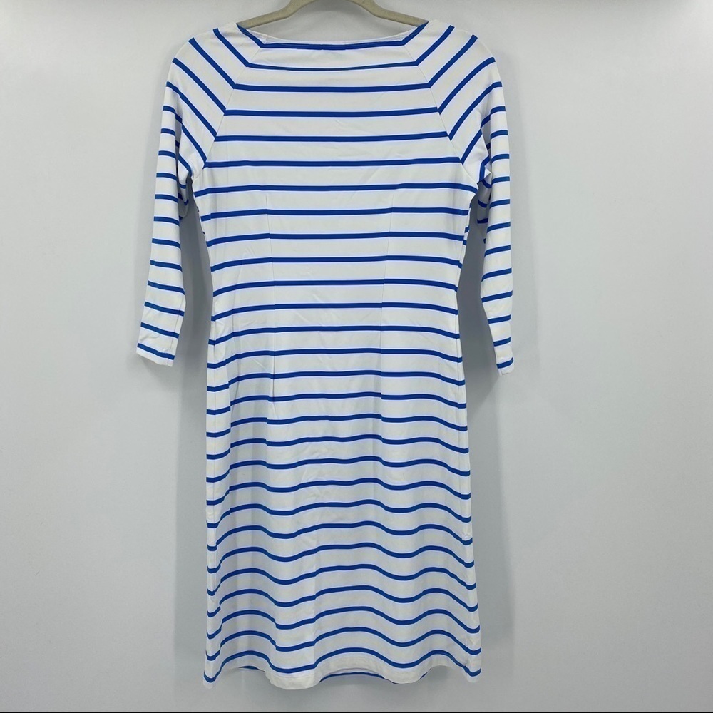 J. McAughlin striped Catalina jersey knit dress XS - Picture 2 of 6